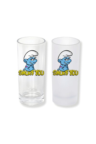 Ghostbastır Smurfs Ice-Cold/Non-Ice-Cold Option Cup – 1 Stylish Presentation ...
