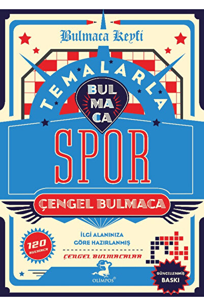 Olimpos Yayınları Temalarla Çengel Bulmaca - Spor