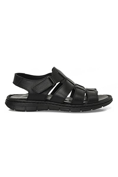 Polaris 109172 Sandale casual pentru bărbați, din piele naturală, cu talpă an...