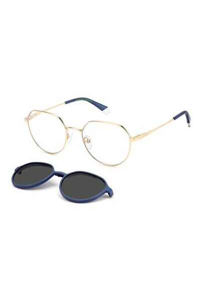 Polaroid PLD 6204/CS GOLD BLUE for UNISEX ADULT Sunglasses 54 mm