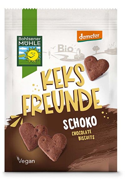 Bohlsener Muhle Freunde, biscuiti bio si demeter cu ciocolata 125g