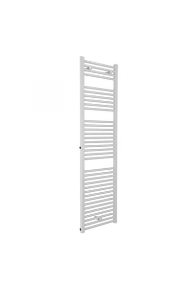 Vision Towel rail bathroom radiator, white, steel, straight, Romstal Vision, ...
