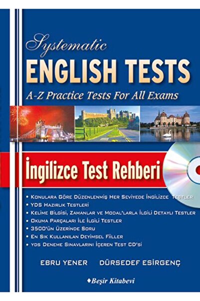 Beşir Kitabevi Systematic English Tests - English Test Guide (Cdli)