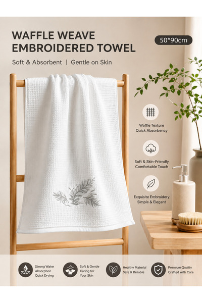 LOVE HOME ENJOY YOUR LIFE SET 10 PROSOPE DE FATA TIP WAFFLE PANA CU GRI 50*90...