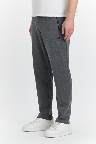 Marco Ferry Large Size Cotton Men's Sweatpants Anthracite M. 19261-A