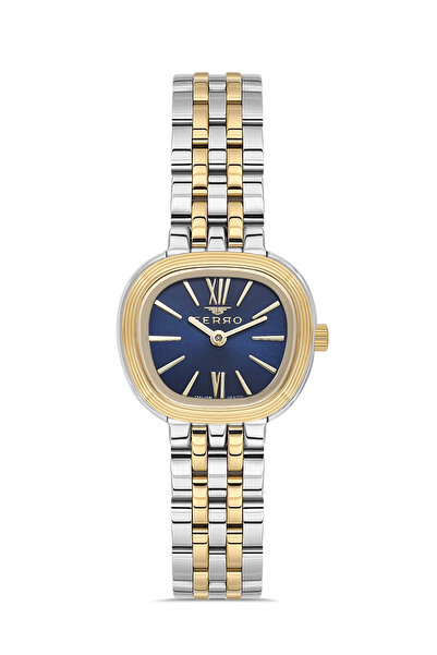 FERRO Yellow and Silver Steel Cord Women's Wristwatch Fl43036A-D3 3Atm Water ...