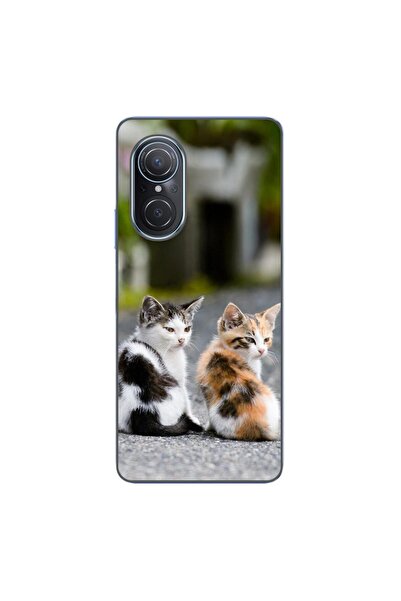 OEM Husa compatibila cu Huawei Nova 9 SE Silicon Gel Tpu Model Kitties
