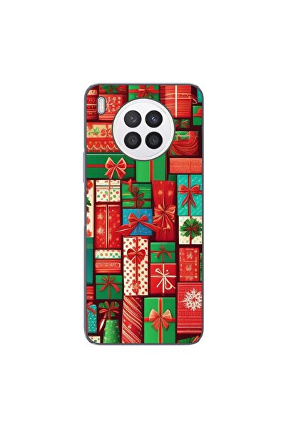 OEM Θήκη συμβατή με Huawei Nova 8i, από σιλικόνη gel TPU, με σχέδιο Χριστουγε...