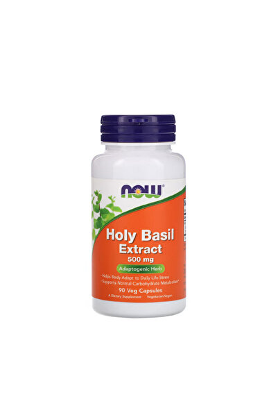 Now Foods Extract de Busuioc Sfânt 500mg 90 capsule