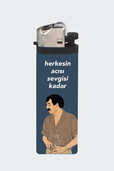 SARANG Çakmak - Sevgisi Kadar Muslum Baba Kaplamalı Klasik Çakmak