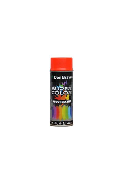 Den Braven Vopsea spray fluorescentă, 400ml, roșu-portocaliu / D43940001