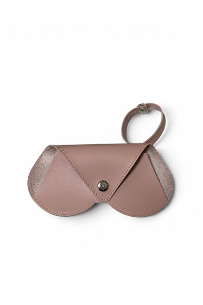 Mia Belt Husă pentru ochelari cu agățătoare, model inimă, culoare albă, geant...