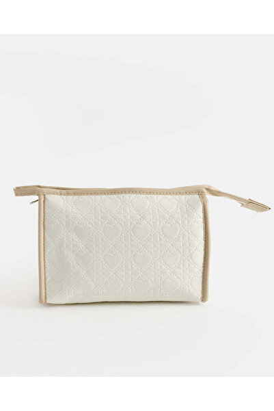 REDTAG Women Beige Cosmetic Pouch