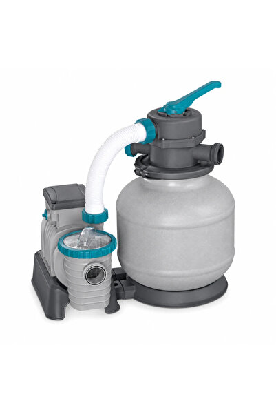 BESTWAY Kit filtru piscină cu nisip de cuarț, fără nisip, 8327L/H