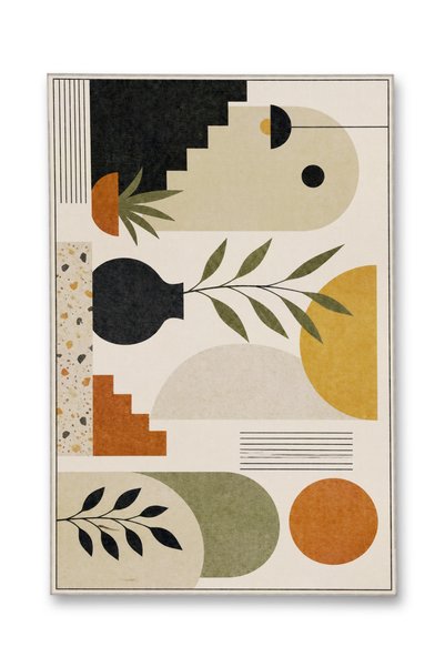 Rugs Modern Halı Sdt Basic Shape Theme Patterned Modern Woven Base Decorative...