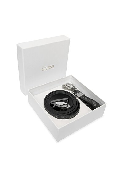 Guess Men's Belt+Keyring Gfboxmp6104-Dab