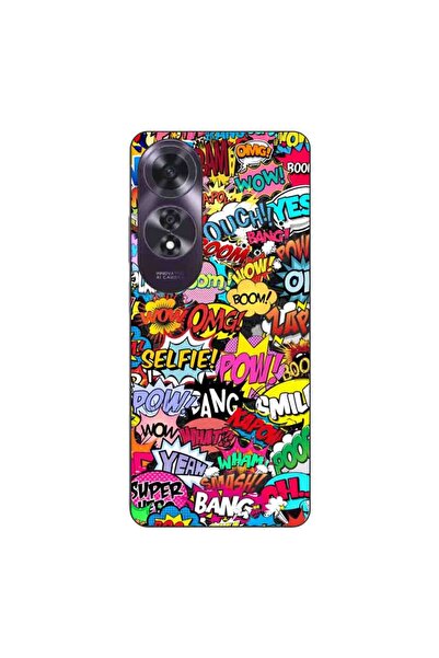 OEM Husa compatibila cu Oppo A60 4G Silicon Gel Tpu Model Pop Art Pow Wow Boom