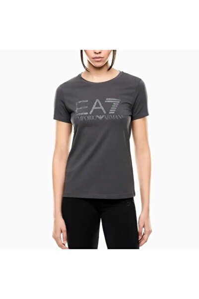 EA7 Women's TRAIN GRAPHIC SERIES W TEE SS ANIMALIER T-shirt