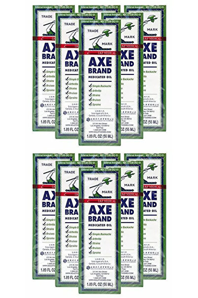 Axe Brand زيت أكس العالمي لتخفيف سريع من البرد والصداع 56 مل (عبوة تحتوي على ...