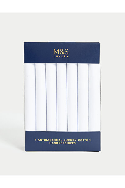 Marks & Spencer 7’li Saf Pamuk Mendil Seti