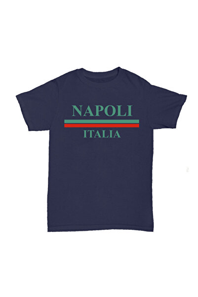 l'eivor Tricou din bumbac imprimat Napoli Italia