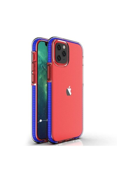 Hurtel Husă VERGE ETUI ≈ªELOWE pentru iPhone 12 Mini, albastru