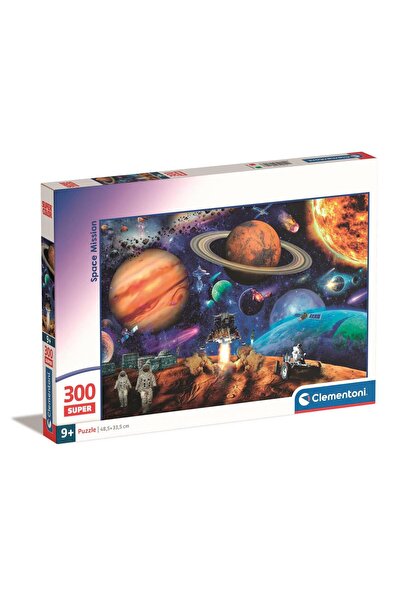 CLEMENTONI Puzzle 300 Super Misiune Spațială