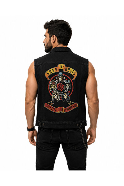 Romee Design Guns N Roses Appetite For Destruction Kolsuz Kot Yelek