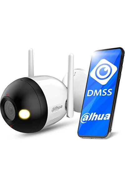 DAHUA Cameră IP F4C-LED-0280B Wi-Fi, Full-Color - 3.7 Mpx 2.8 mm