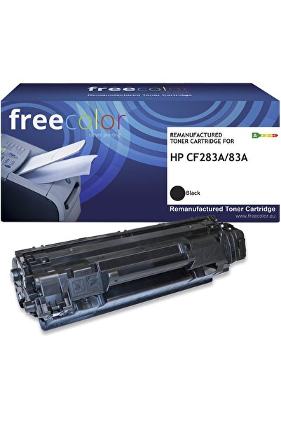 Freecolor Toner HP 83A (CF283A) negru 3000 pagini recondiționat