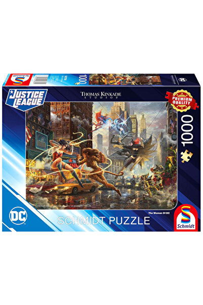 Schmidt Spiele Puzzle PQ 1000 Thomas Kinkade Femei din univers
