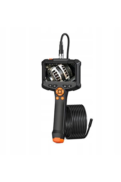 mbg Camera de inspecție ENDOSCOPIE DE ATELIER 5M FULL HD LCD IPS pentru țevi ...
