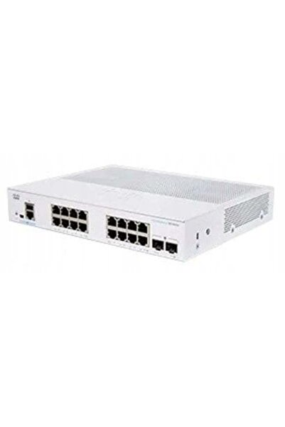 Cisco Systems Switch Cisco CBS350-16T-E-2G-EU (16xGbE, 2xSFP, fără ventilator...