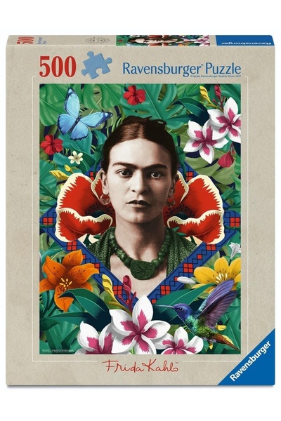 RAVENSBURGER Puzzle 500 Frida Kahlo Fantezie Înfloritoare