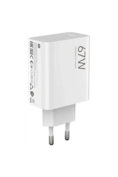 Xiaomi Încărcător de rețea original USB A QC3.0 3A 67W MDY-15-ET alb, în vrac