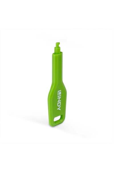 LİNDY SFP Port Blocker key, Green