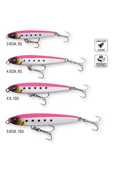 Savage Gear Jig Pencil Micro Z 4.9 cm 10G S Holo Green