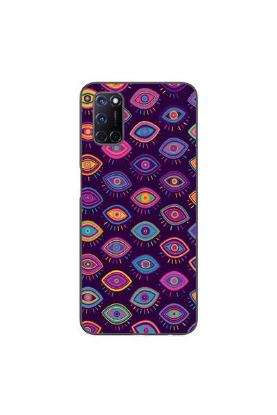 OEM Husa compatibila cu Oppo A72 Silicon Gel Tpu Model Tribal Eyes