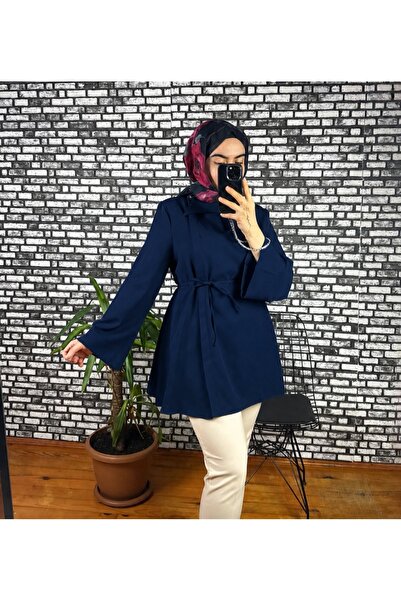 ZarülAAy fashıon Dora ceket bağlama detaylı standart beden