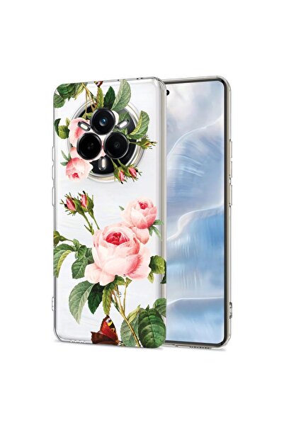 bestcase Husa pentru Realme 14 Pro 5G, BestCase¬Æ Clear Silicon 2MM, Rose, An...
