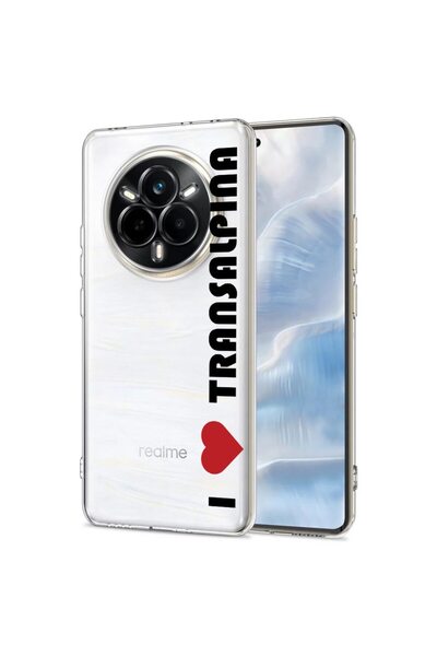 bestcase Θήκη για Realme 14 Pro 5G, BestCase™ Διαφανής Σιλικόνη 2MM, Αγαπώ τη...