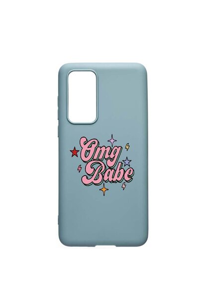 bestcase Husa Huawei P40, OMG Babe, rezistenta la uzura, anti-alunecare, din ...