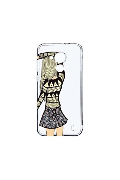 bestcase Husa BestCase¬Æ Clear Silicon 2MM, Compatibila Cu Nokia C30, Girl Fr...
