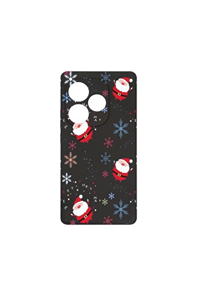 bestcase ¬Æ Husa Premium Silicon, Compatibila Cu Realme GT 6, Xmas - Santa Cl...