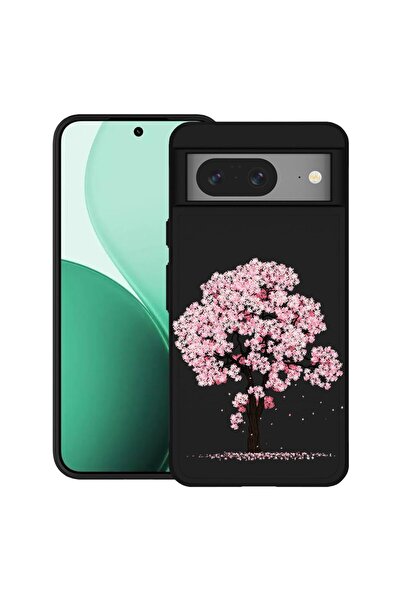 bestcase ¬Æ Husa TPU Ultra Slim Compatibil cu Google Pixel 8, cu Design Cherr...