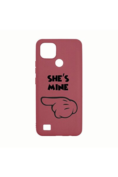 bestcase Θήκη σιλικόνης, Συμβατή με Realme C21, Η είναι δική μου, Ανθεκτική σ...