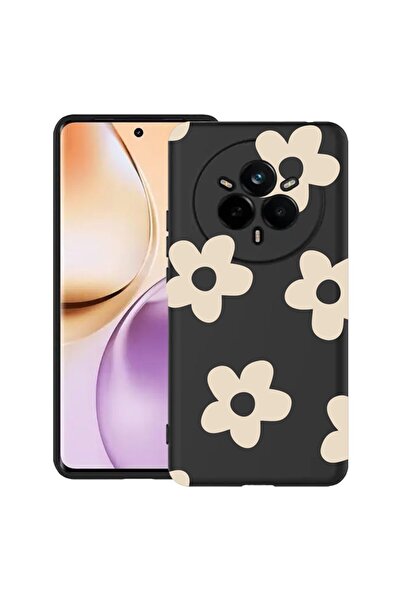 bestcase Husă pentru Realme 14 Pro 5G, Retro Daisy, Silicon subțire de 0.8MM,...