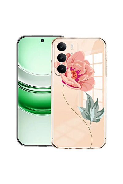 bestcase ¬Æ Husa Clear Silicon pentru Realme C71, Rose, 2041144 T 127