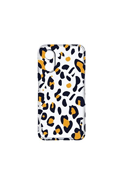 bestcase Διαφανής Θήκη Σιλικόνης 2MM, Συμβατή με Realme C33, Με σχέδιο λεοπάρ...