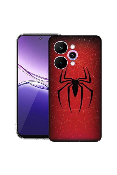 bestcase ¬Æ Husa Clear Slim Silicon Compatibila cu Realme 15 / 15 Pro, Spider...